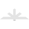 Ekena Millwork Kennewick Architectural Grade PVC Gable Bracket, 72"W x 27"H x 2"D x 6"F, 9/12 Pitch GBP072X27X0206KEN00 - alternate 2